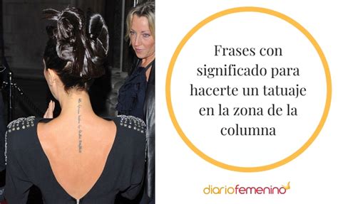 columna tatuaje frase espalda|Ideas de Frases para Tatuajes en la Columna:。